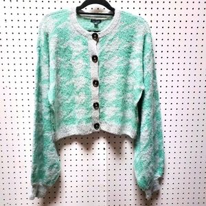Wild Fable Button Front Houndstooth Cardigan XXL